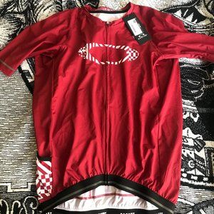 Oakley Icon Cycling Jersey Vamperilla Red Medium NWT